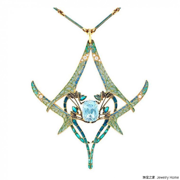 artdeco风格首饰,artdeco时期的珠宝