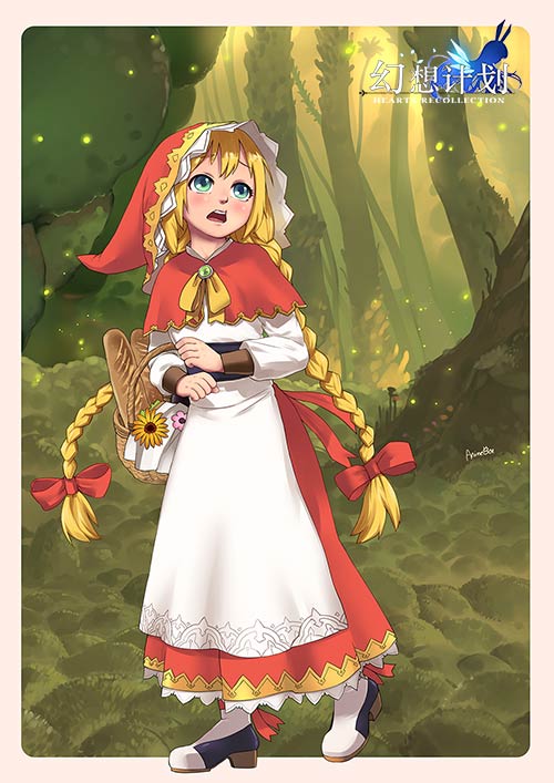 《幻想计划》不同画风的角色同人展