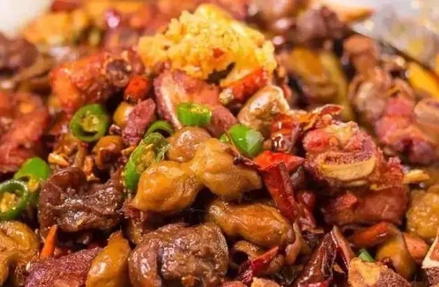 重庆北碚美食小吃一条街,重庆美食合集视频素材