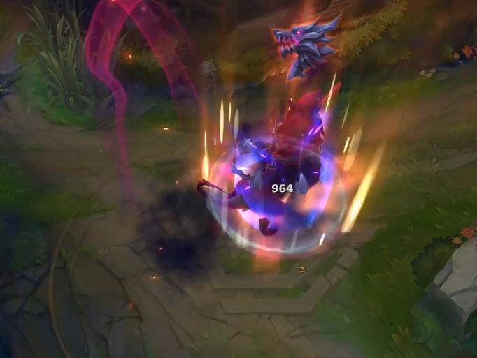 LOL诺手新皮肤战狼霸气来袭，买海克*诺斯**手的玩家都哭了！