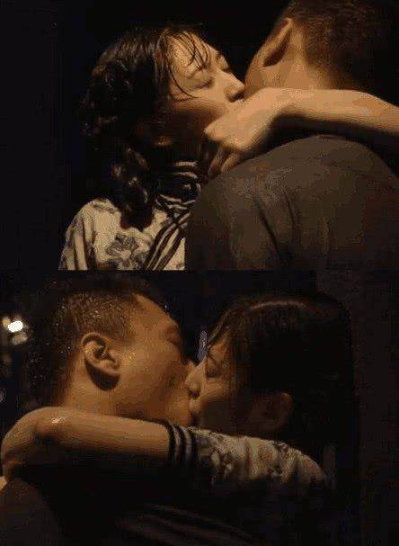 明星拍吻戏另一半的反应,拍吻戏明星的表现