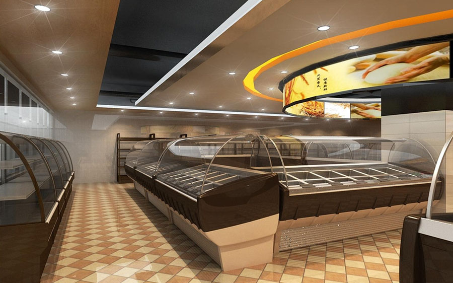 超市商店橱窗设计效果图,超市设计效果视频