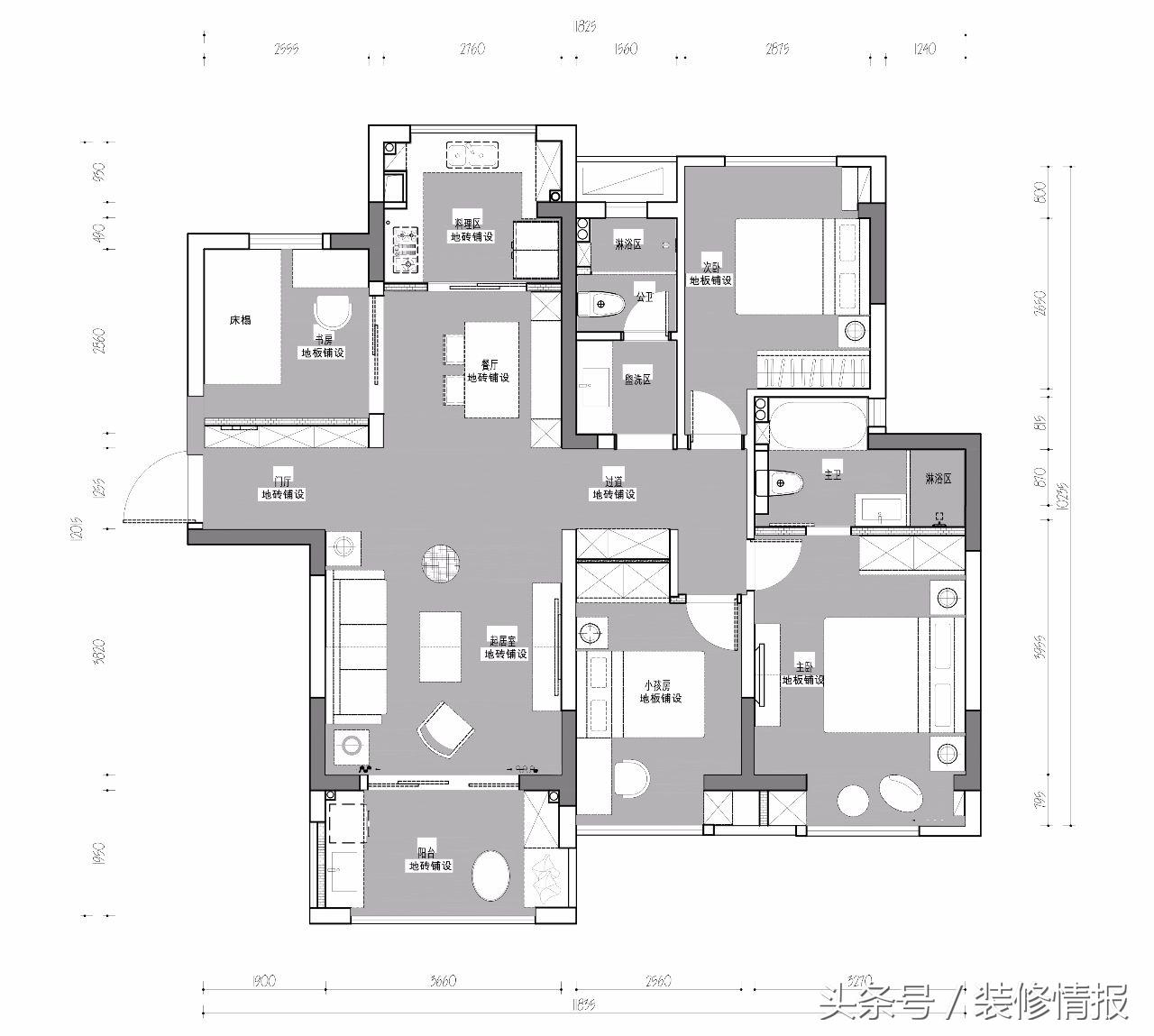 设计师品位真不错，130平米的老房这么一改，立马显出档次！