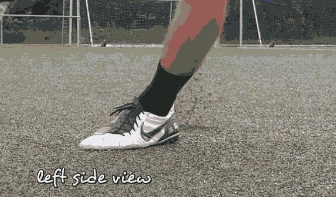 如何踢出香蕉球教学,如何踢出电梯球