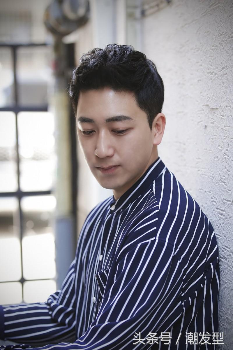 男生韩式纹理烫发,韩式各种烫发发型男生图片