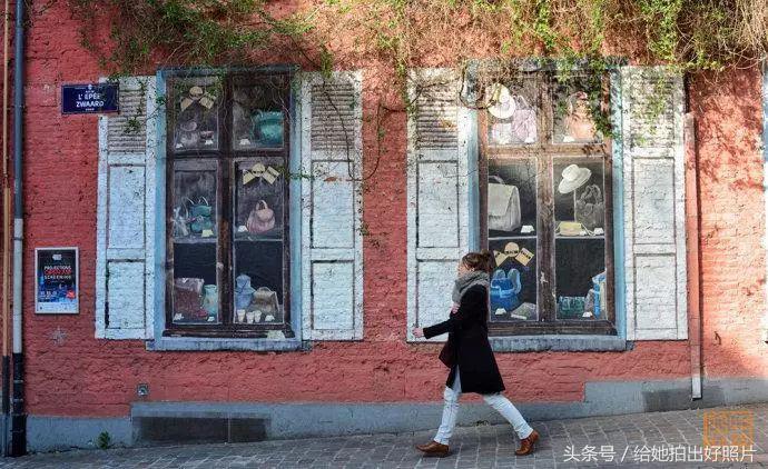 布鲁塞尔老街图,布鲁塞尔街头的美女