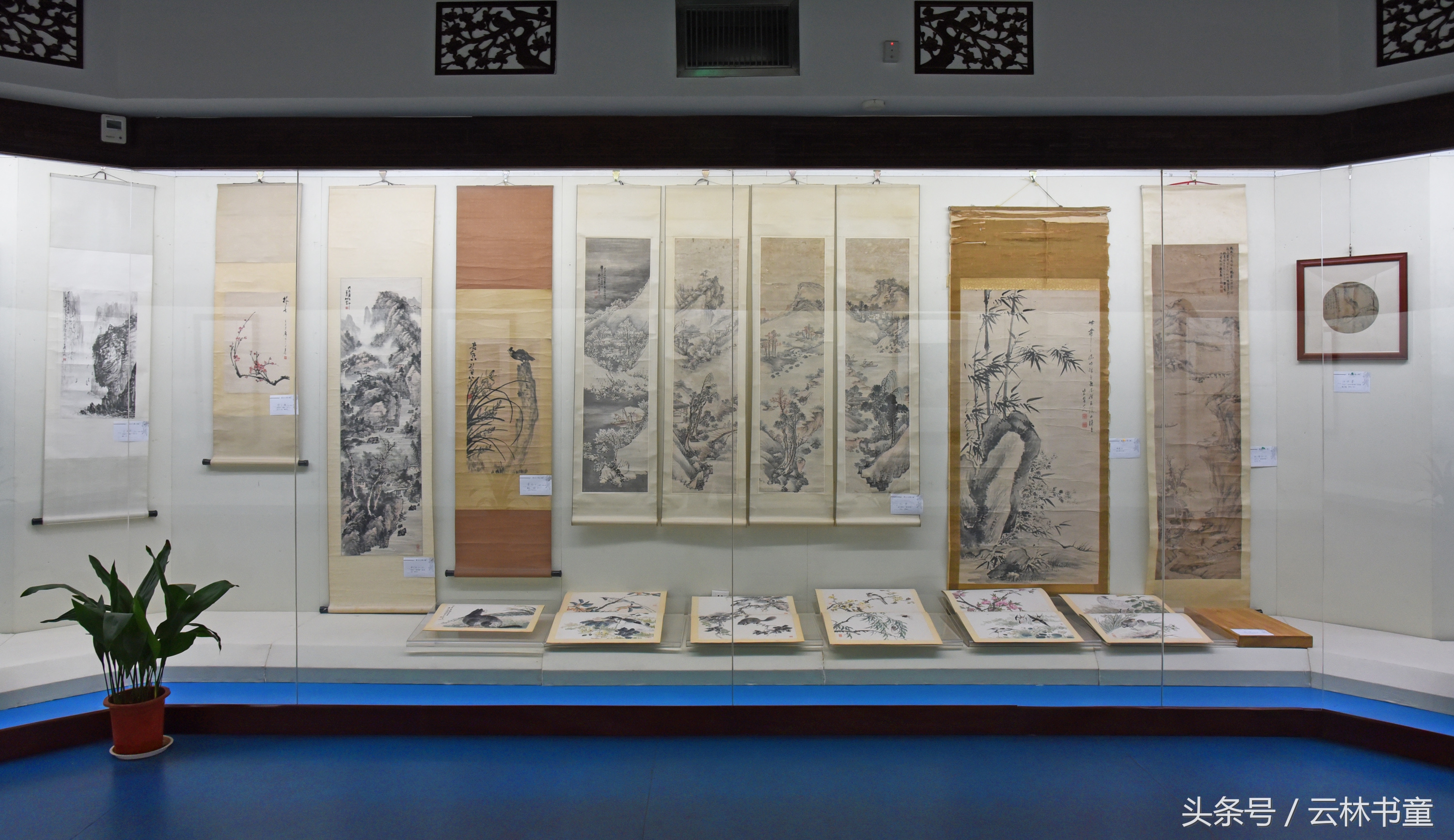 《丹青永茂│古今书画名家藏品展》在安庆中国黄梅戏博物馆展出