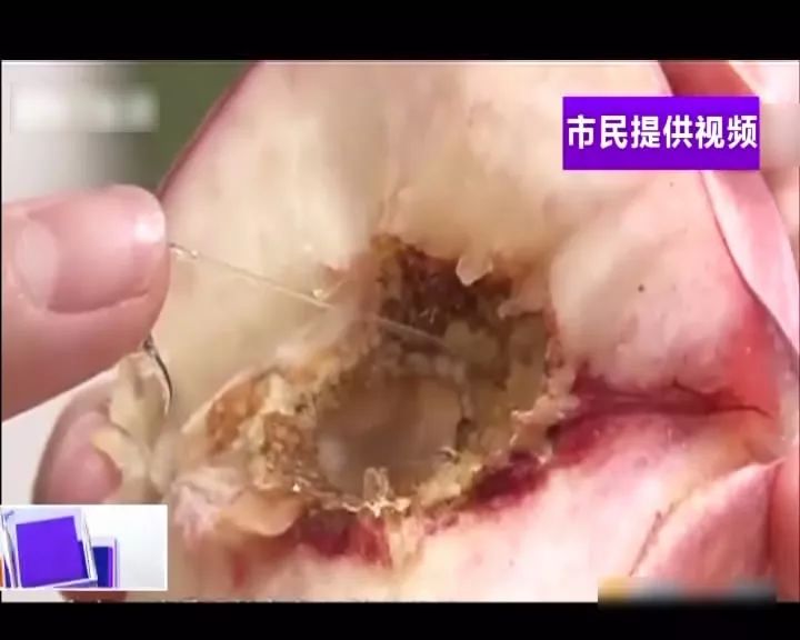 真相：桃子里面吃出黏液是“桃胶”还是另有他因？