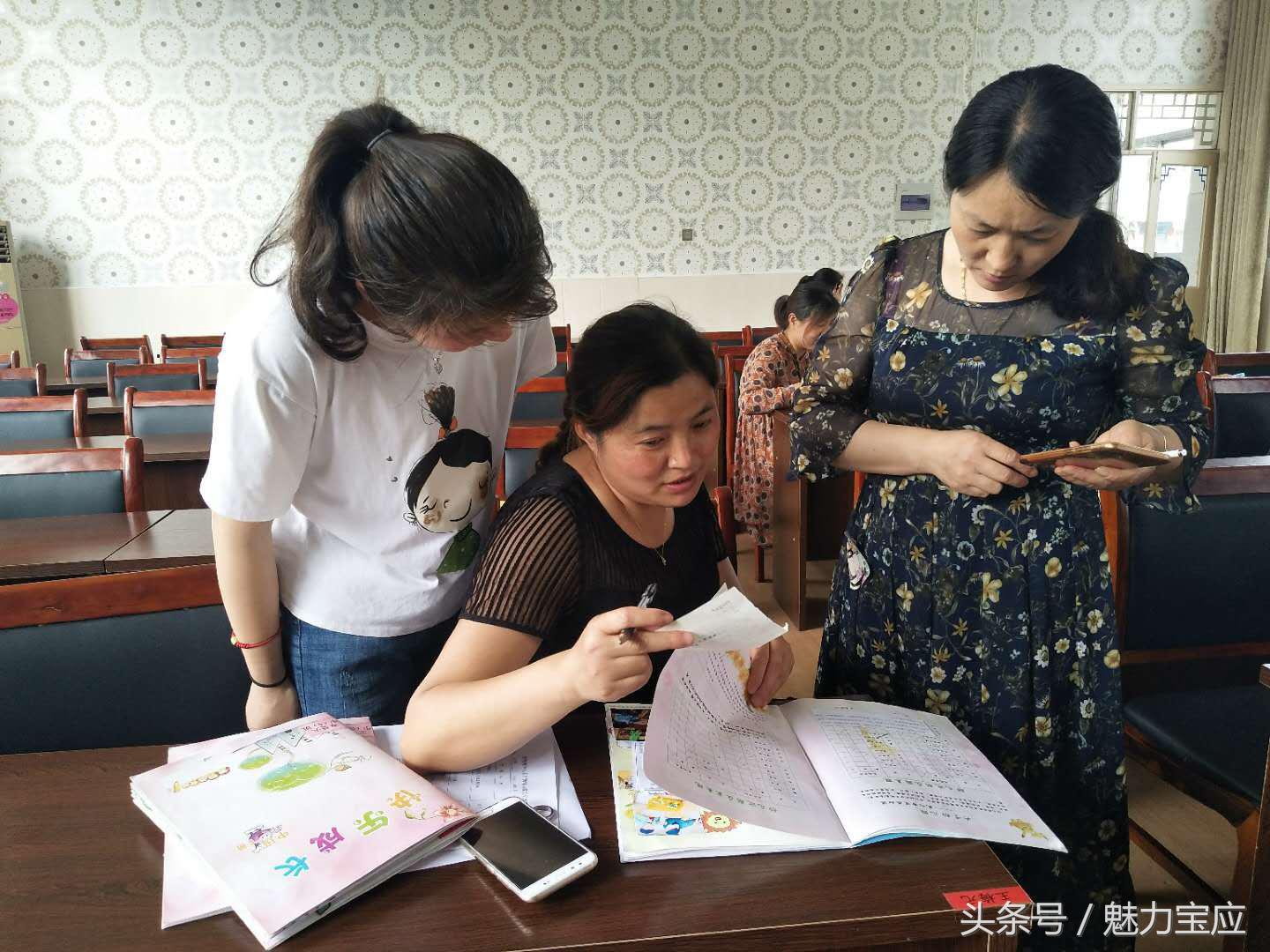 宝应曹甸镇中心幼儿园:成长手册展风采,共同成长促提高!