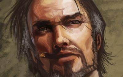 游戏人物吸烟,游戏角色吸烟