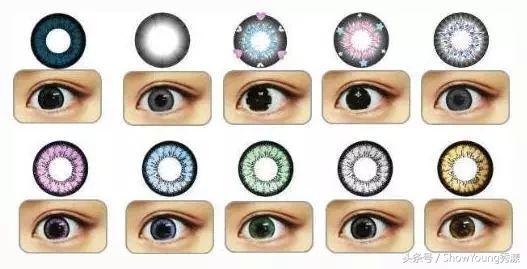 新手怎么戴美瞳技巧图片,美瞳如何挑直径