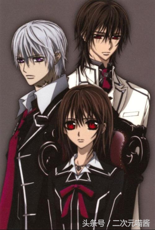 吸血鬼动漫爱情,吸血鬼骑士零受伤动漫