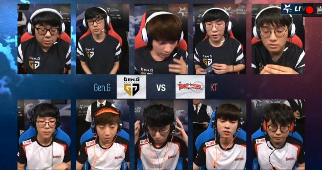 lck英雄联盟比赛视频2019,英雄联盟lck直播间kt对hle