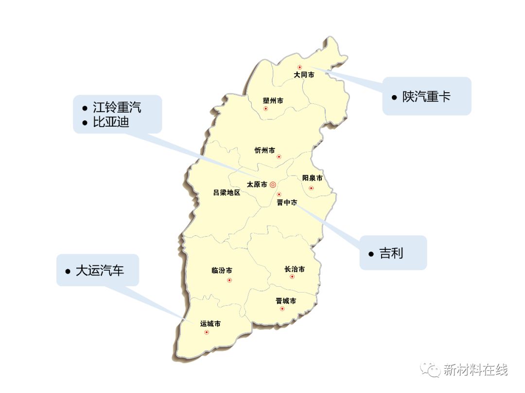 全国汽车主机厂分布图,广东汽车主机厂有哪些