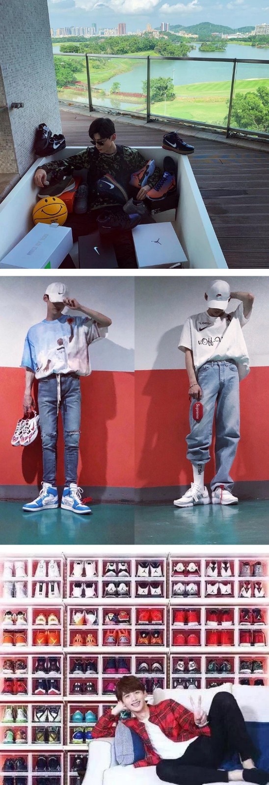 盘点白敬亭的私藏潮鞋,白敬亭收藏鞋子搞笑视频