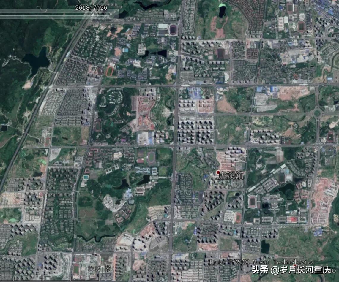 重庆大学城变化最大的地方,重庆大学城10年前与10年后的对比