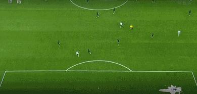 终于进了一个球的经典动作,梅西停球卸球一气呵成