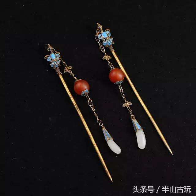 秦汉时期的首饰制作典型工艺,点翠工艺金银首饰制作工艺