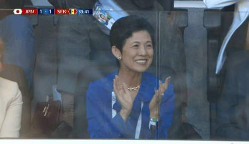 世界杯看台女生,世界杯看台女性