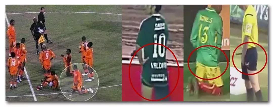 足球场为什么球员要吐口水,为什么足球运动员随意吐痰