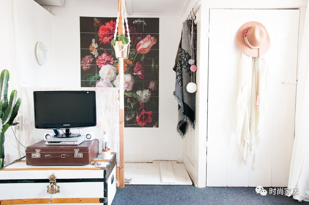 小户型房间少女系装修风格,年轻人简单装修家具设计