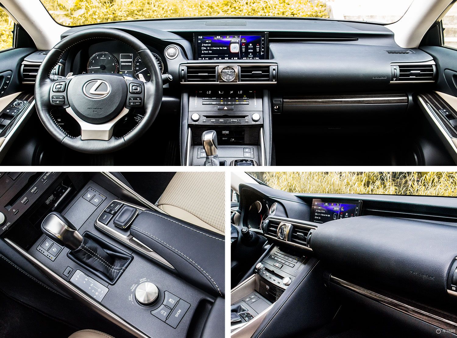 这款高颜值轿车不只男人喜欢女孩看了也瞬间心动实拍雷克萨斯IS
