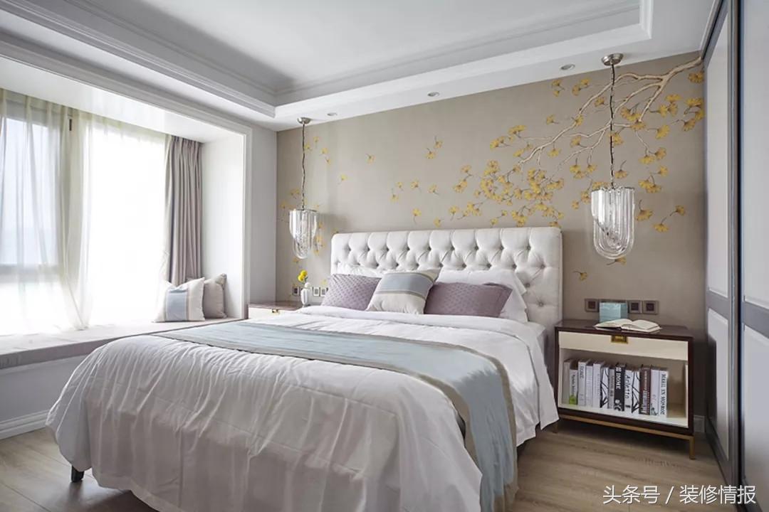 掉灰严重的墙怎么拯救,最实用最大气的卧室背景墙