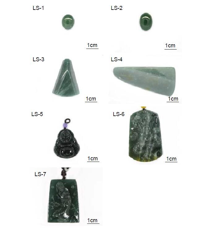 翡翠的宝石学特征及致色成因,翡翠蓝水料的鉴别特征