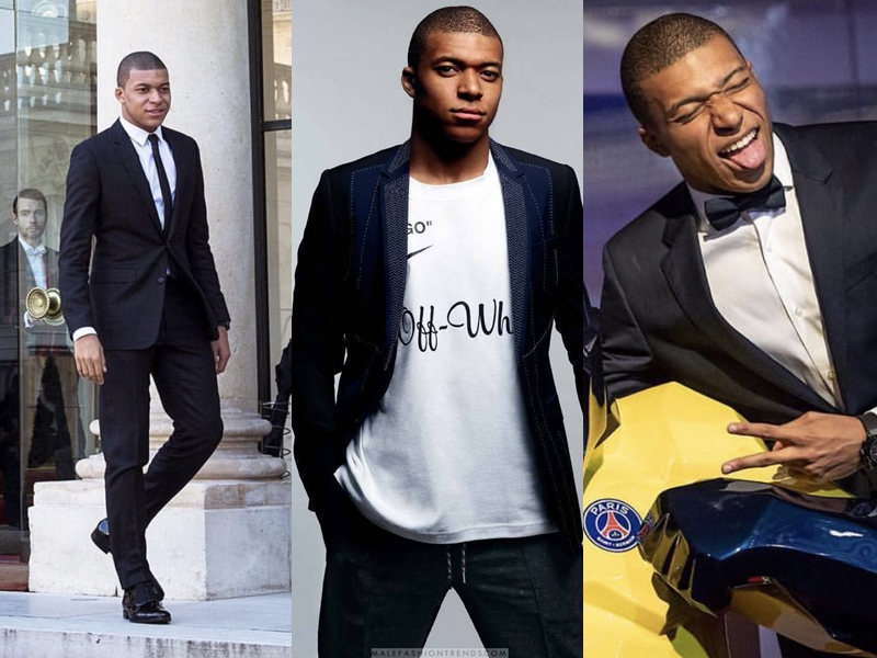 19岁的姆巴佩成为法国主力,姆巴佩个人潮牌