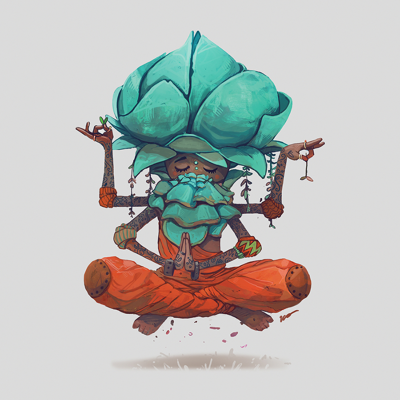 插画procreate甜品,插画procreate绘画教程