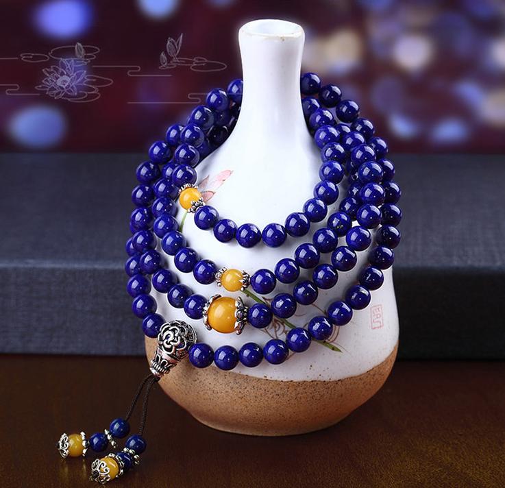 青金石容易变色吗,青金石泡水掉色怎么办