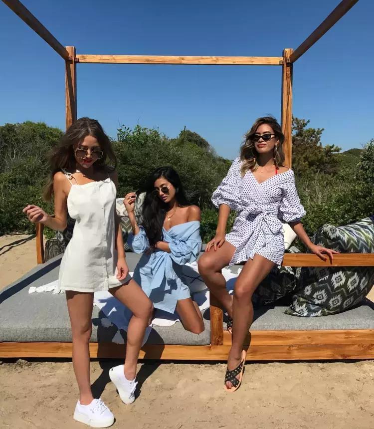 浅色系温柔连衣裙,浅色温柔风连衣裙