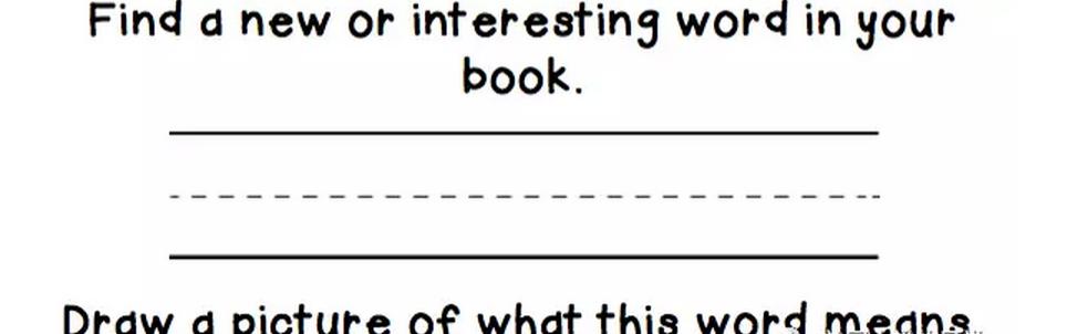 美国孩子需要读、写、画才能完成的阅读日志，应该怎么给学生用？