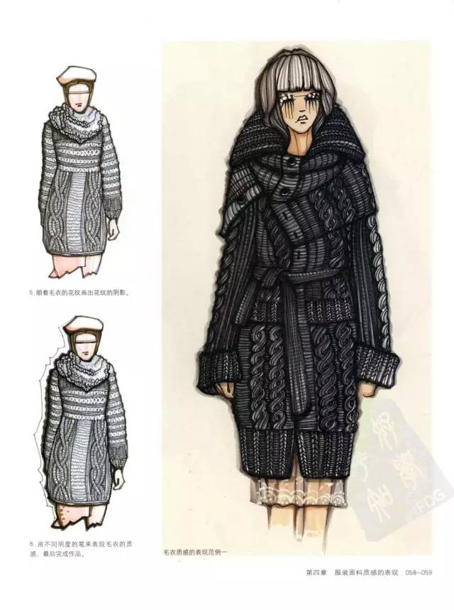 马克笔手绘服装设计教程正面,马克笔服装设计手绘教程视频