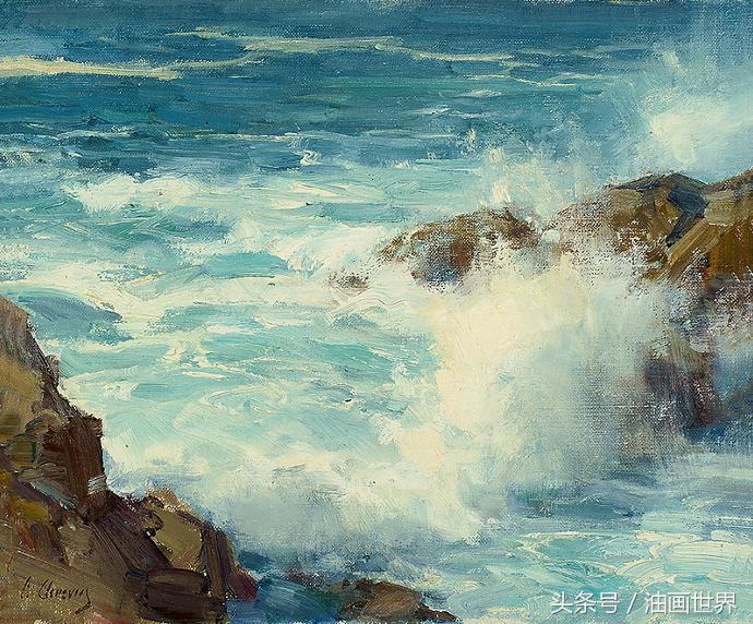 法国画家lucdidier风景油画欣赏,俄罗斯画家阿列克谢的风景油画