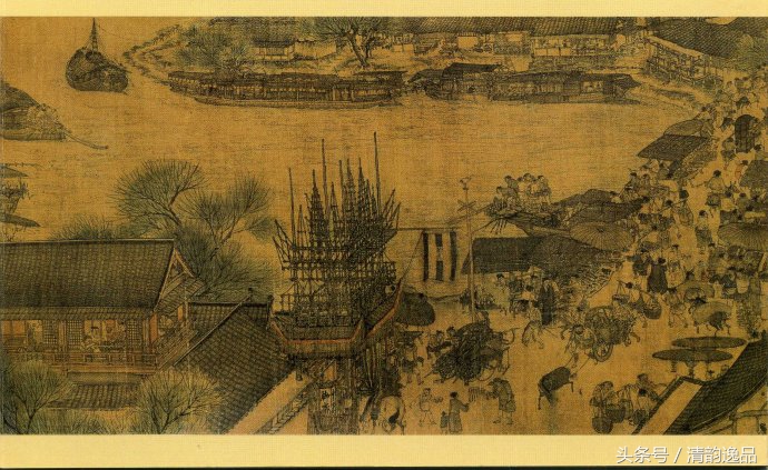 清明上河图张择端真迹完整版视频,张择端清明上河图精品长卷