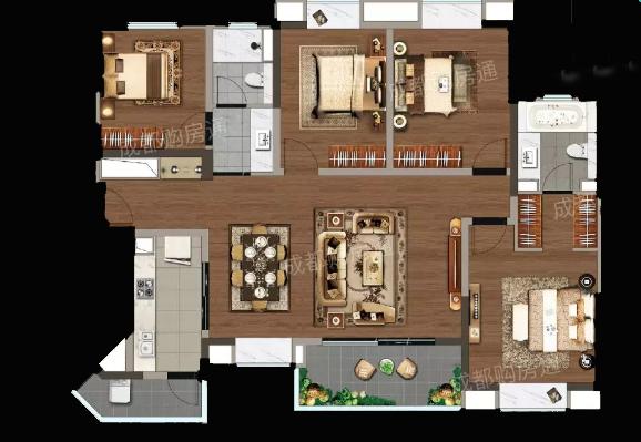 成都高新大源最新房源,成都物业费最低的楼盘