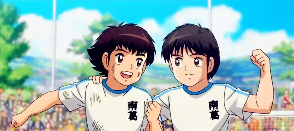 足球小将燃爆童年视频,足球小将大空翼和小次郎一起夺冠