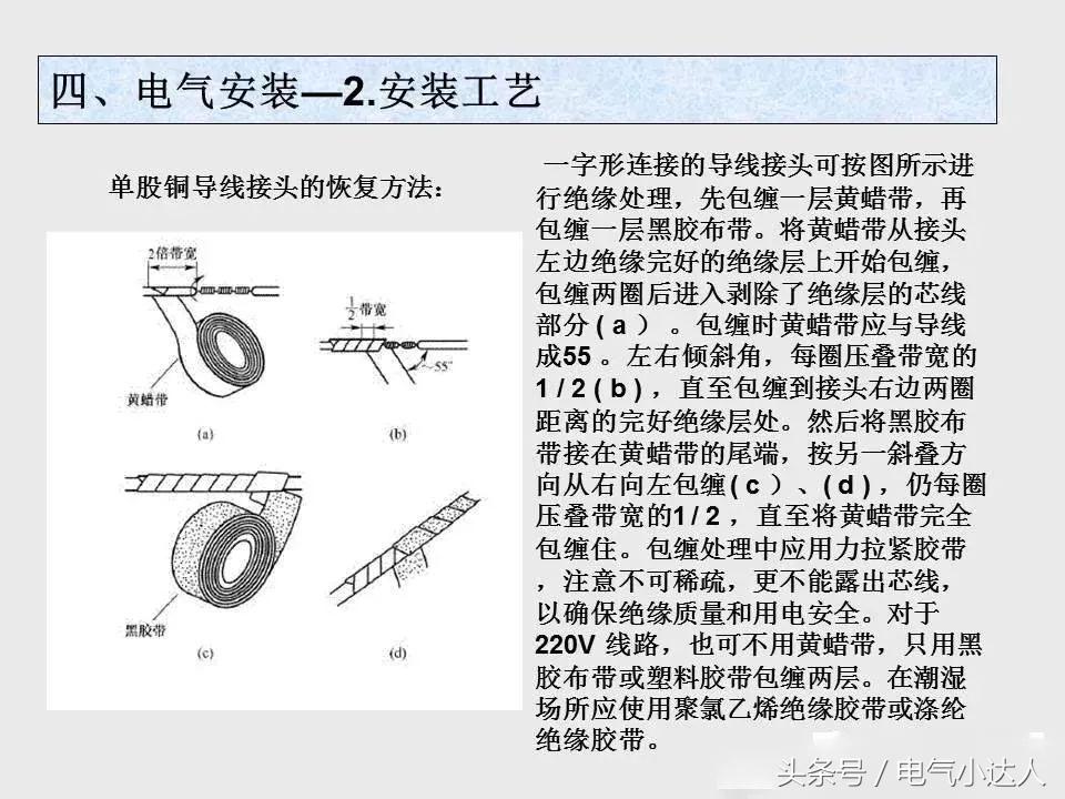 电气安装工艺,电气基础知识教学视频