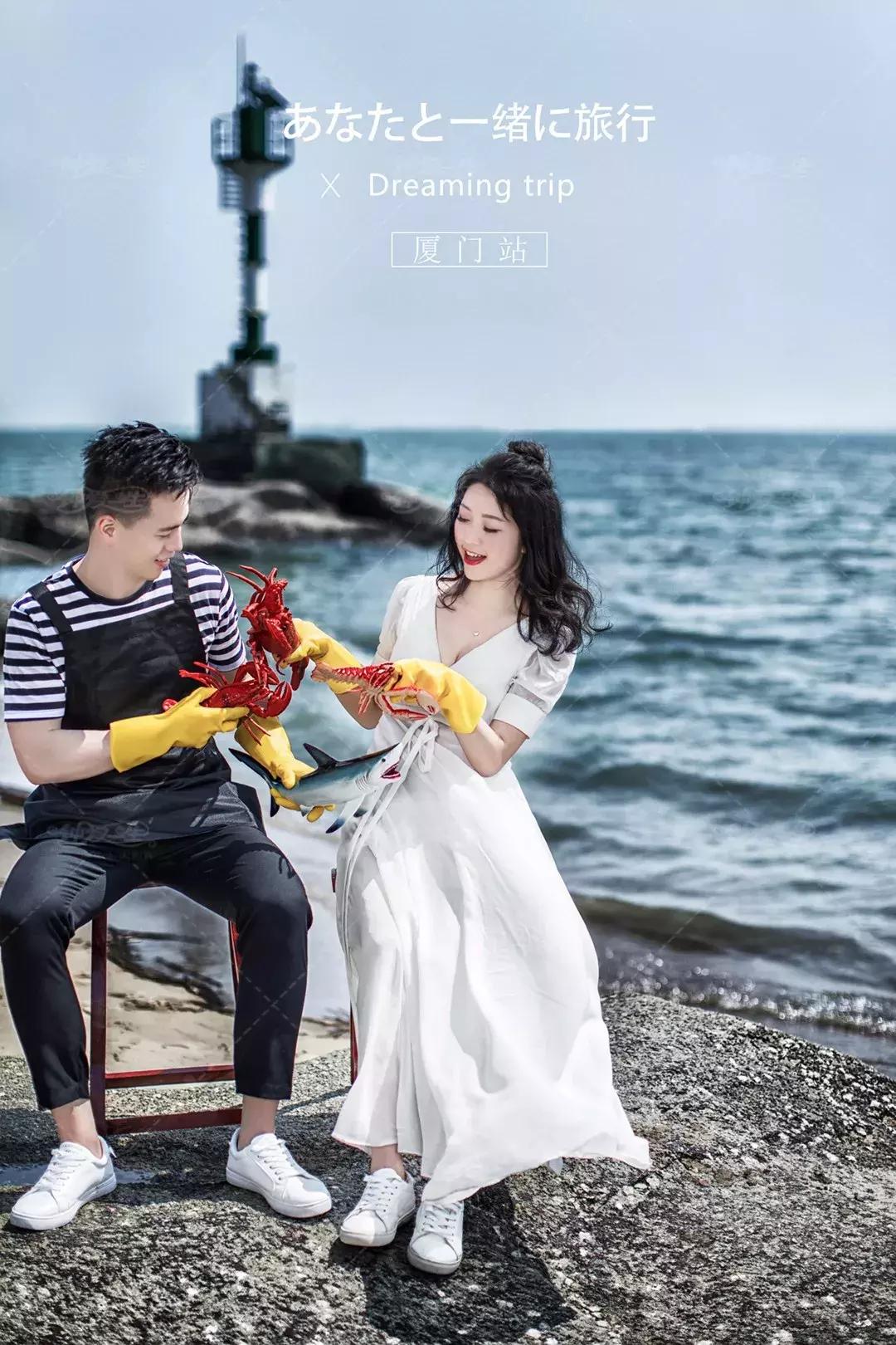 如何在海边拍出婚纱照,如何拍出好看的婚纱照