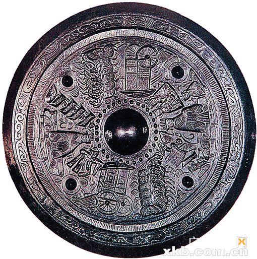 青铜镜上为什么有东南西北,青铜镜意义