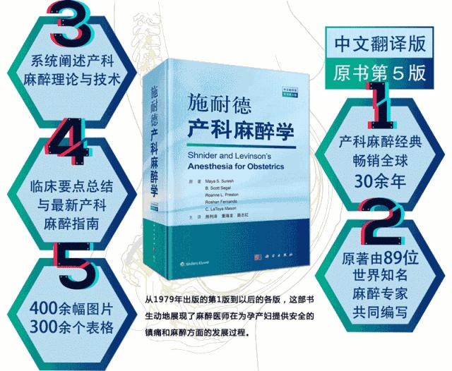 产科麻醉学,产科麻醉指南