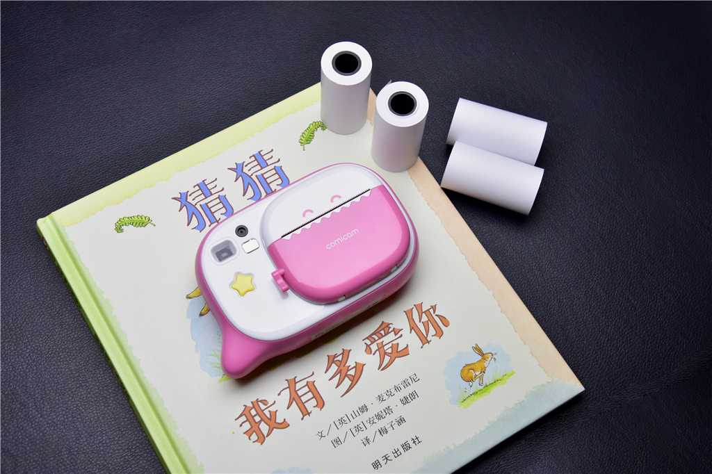 拍立得儿童相机可直接出彩色照片,儿童彩色照片拍立得相机