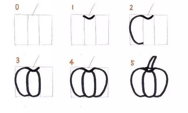 简单简笔画7-9岁,简单易学的100幅简笔画有教程