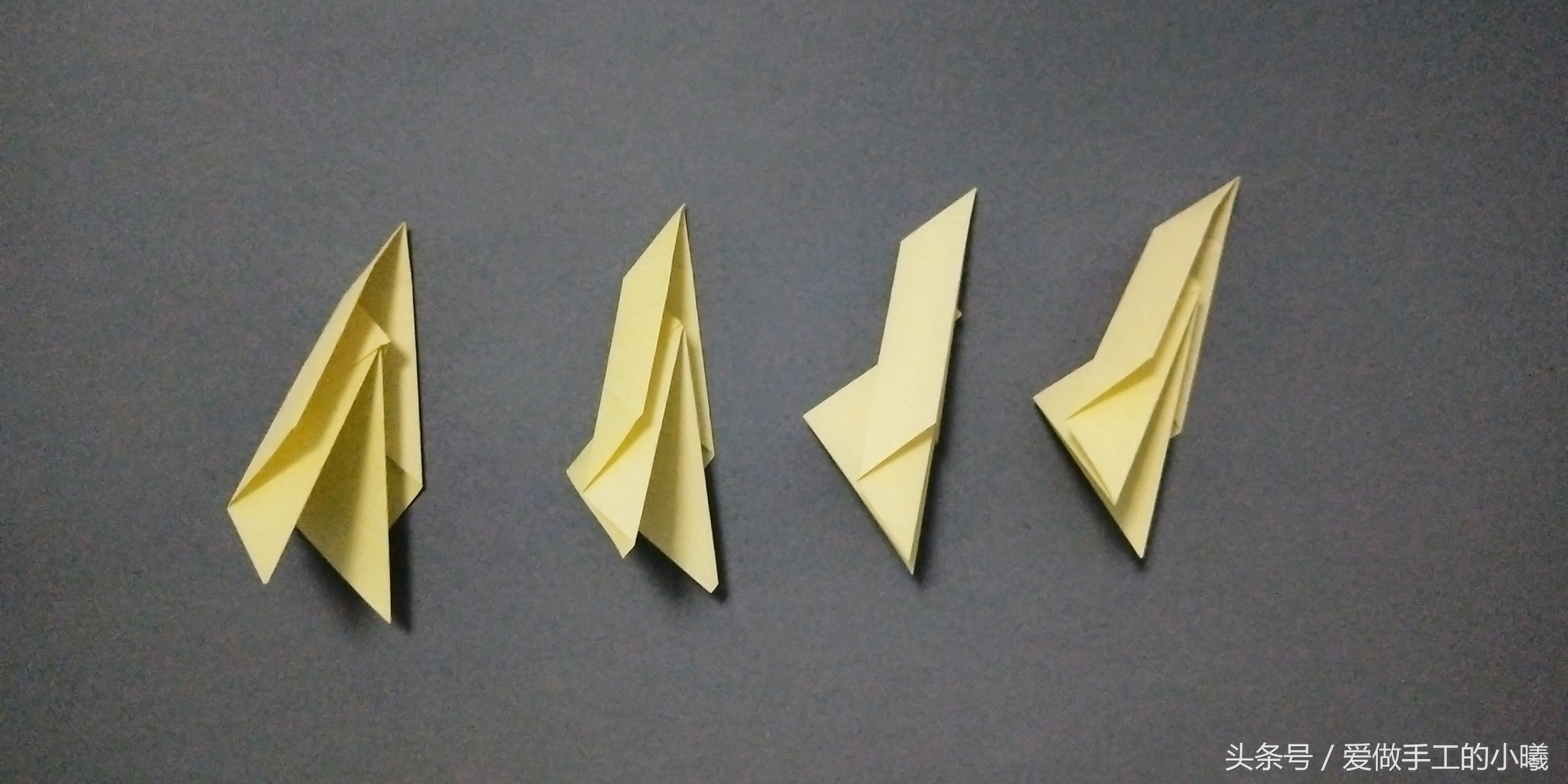 回旋飞镖折纸简单版,折纸风火轮飞镖方法