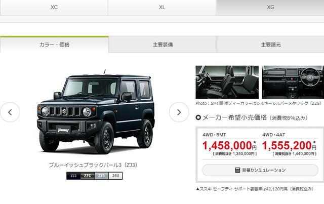 全新铃木吉姆尼到店,铃木新款吉姆尼到店实拍