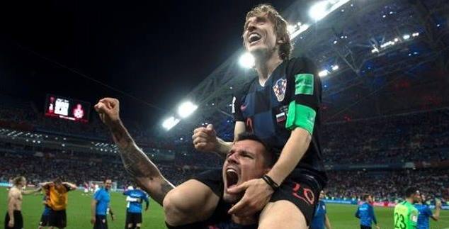 克罗地亚黄牌停赛球员,克罗地亚球员有无身背黄牌