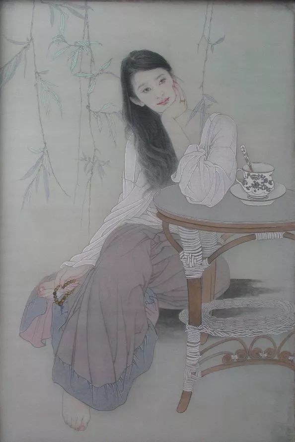 太美了！轻柔曼透，香艳的极致诱惑，国画欣赏