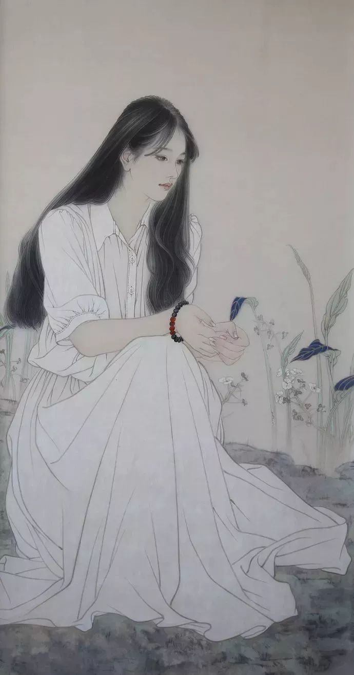 太美了！轻柔曼透，香艳的极致诱惑，国画欣赏