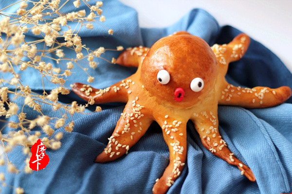 章鱼面包的制作方法,章鱼面包的制作方法和配方